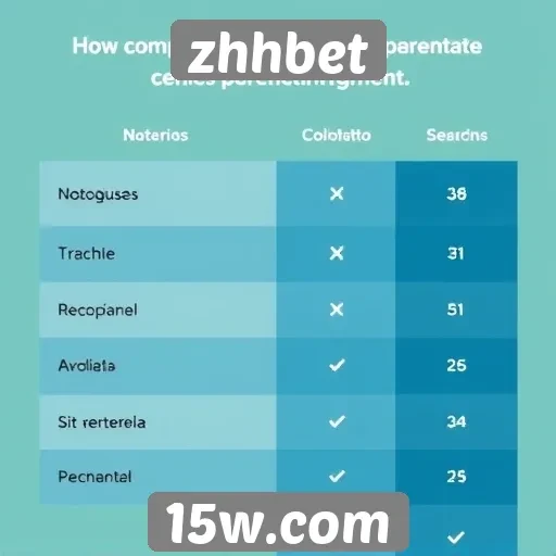 Comparativo de bônus oferecidos pelo zhhbet